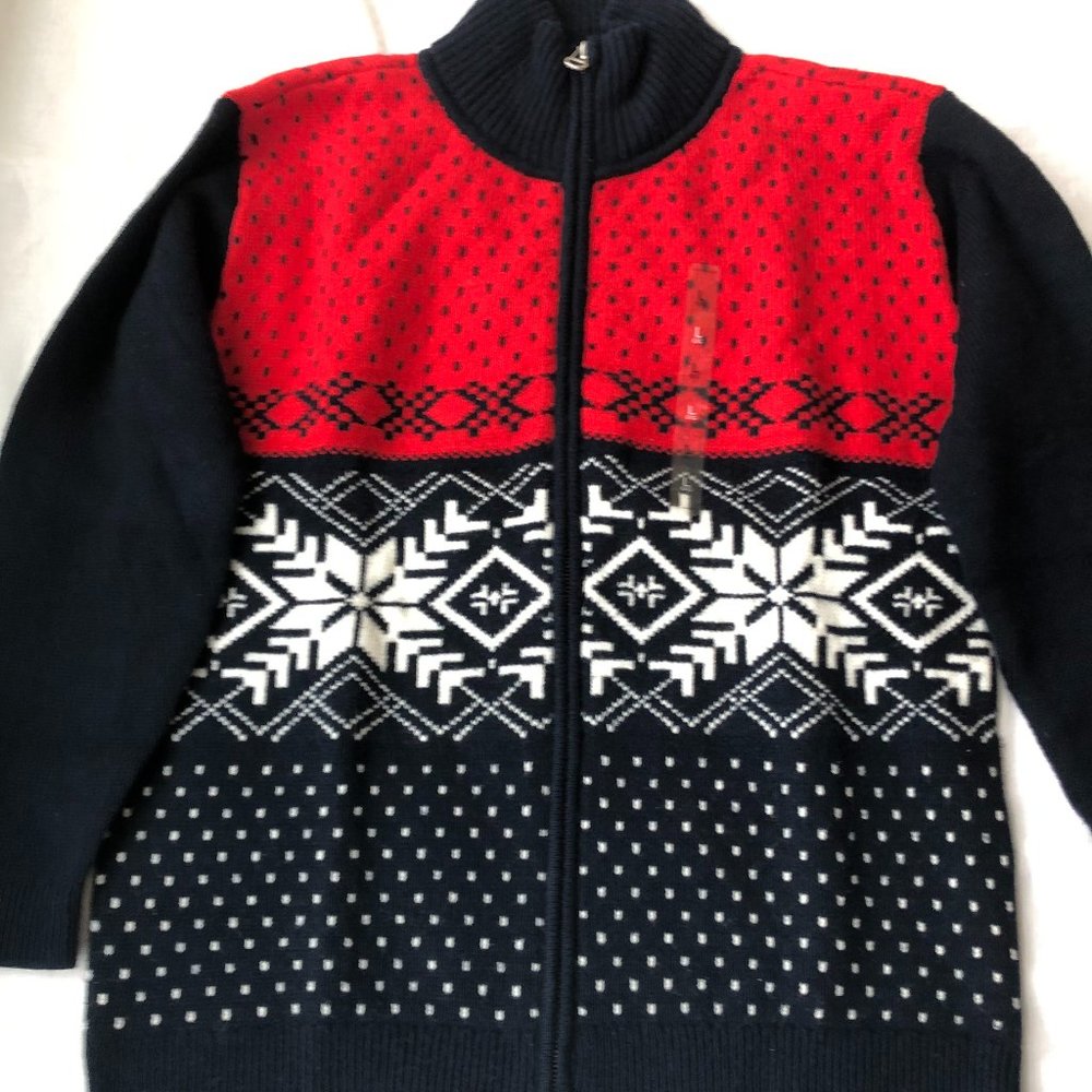 NWT Christmas Jacket , size  XL